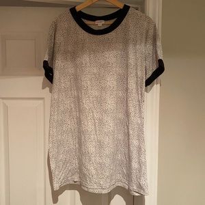 Plus Size Patterned T-Shirt